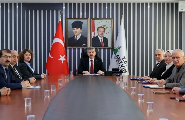 Artvin'de 'İstihdam ve Mesleki Eğitim' Konulu Toplantı Düzenlendi